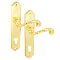 Ручки на планці Соня 85 W OLV золото